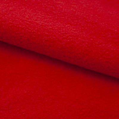 Флис DTY 18-1763, 180 г/м2, шир. 150 см, цвет красный - купить в Омске. Цена 646.04 руб.
