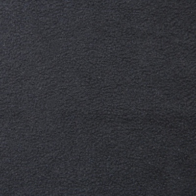 Флис DTY, 130 г/м2, шир. 150 см, цвет чёрный - купить в Омске. Цена 694.22 руб.
