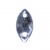 Стразы пришивные акриловые арт.#53/24 - "Кристал", 5х10 мм - купить в Омске. Цена: 0.69 руб.